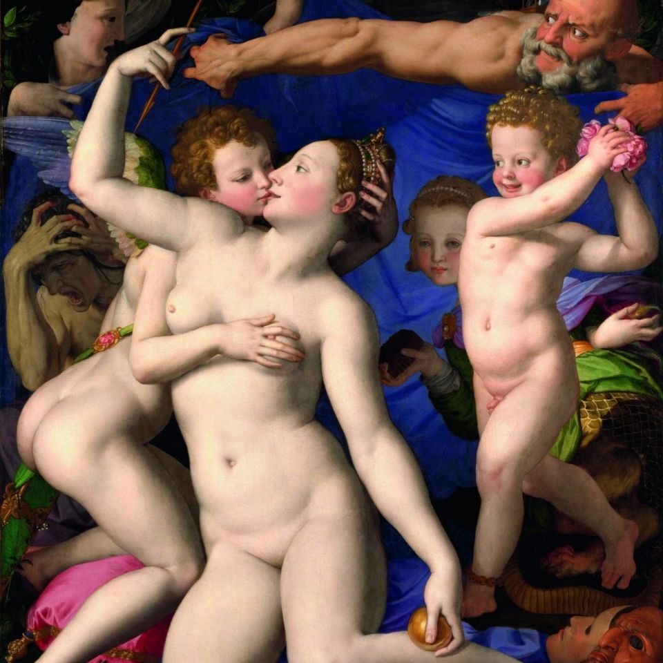  &ldquo;An Allegory with Venus and Cupid&rdquo; Agnolo Bronzino, 1540-1545, National Gallery, London. 